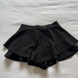Forever 21 Black Skort